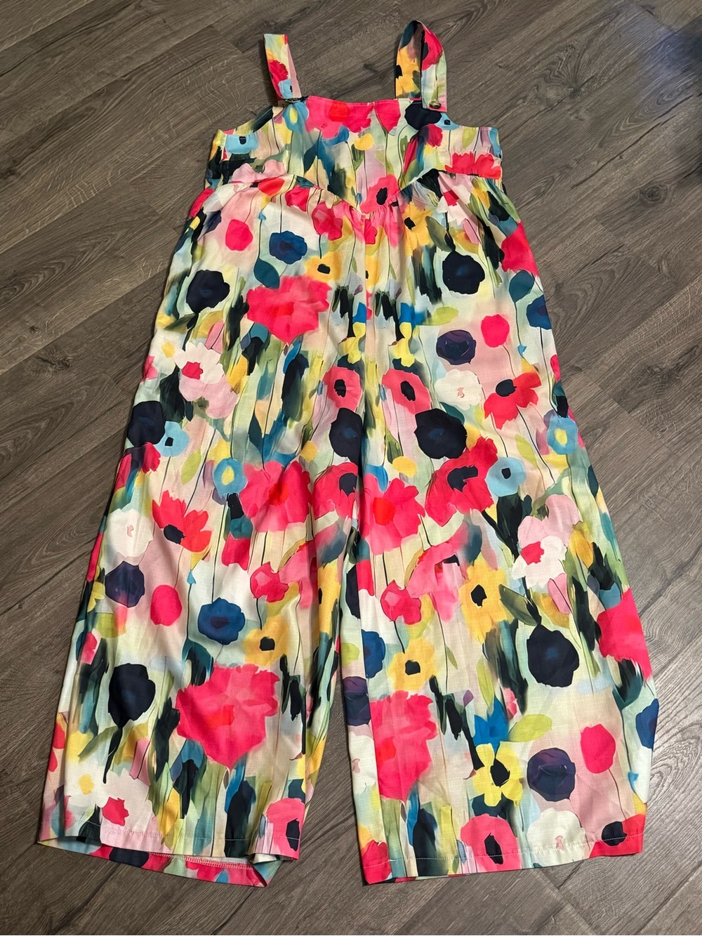 Vibrant Floral Wide-Leg Jumpsuit